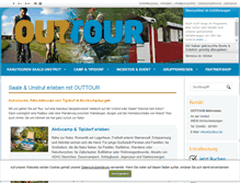 Tablet Screenshot of outtour.de